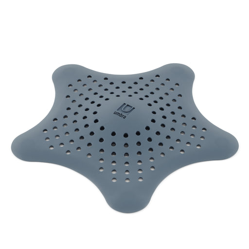 Umbra Starfish Hair Catcher - Slate Blue - Drain Stop & Hair Catcher