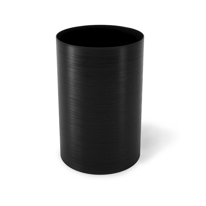 Umbra Metalla Trash Can 17L - Black - Bathroom Trash Cans