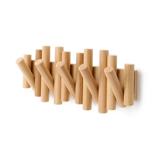 Umbra Picket 5 Wall Hook - Wall-Mount Coat Rack