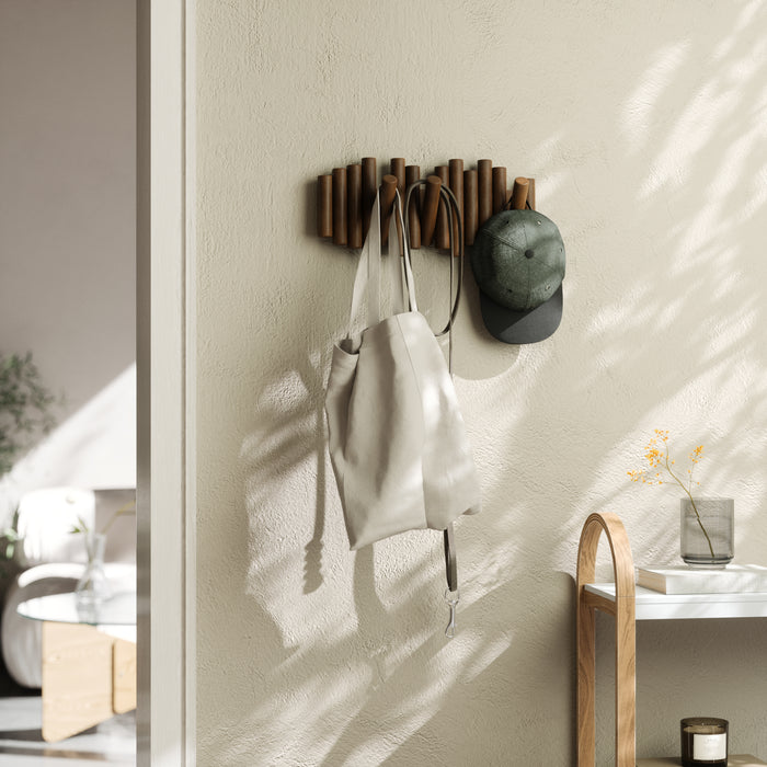 Umbra Picket 5 Wall Hook - Wall-Mount Coat Rack