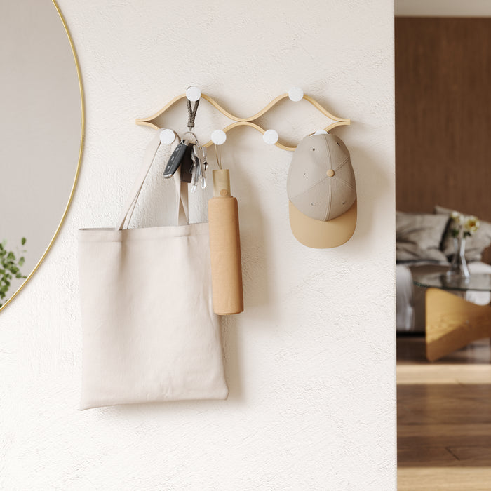 Umbra Montage 6 Wall Hook - Wall-Mount Coat Rack