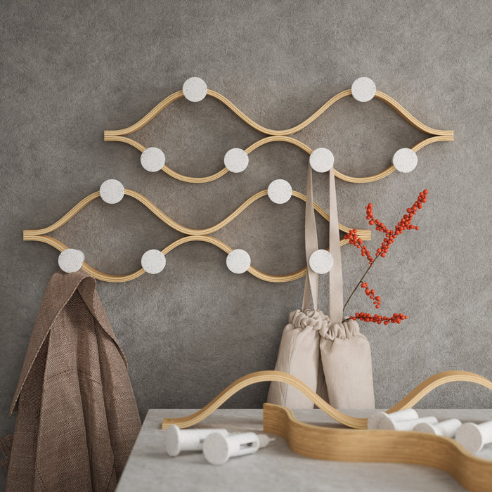 Umbra Montage 6 Wall Hook - Wall-Mount Coat Rack