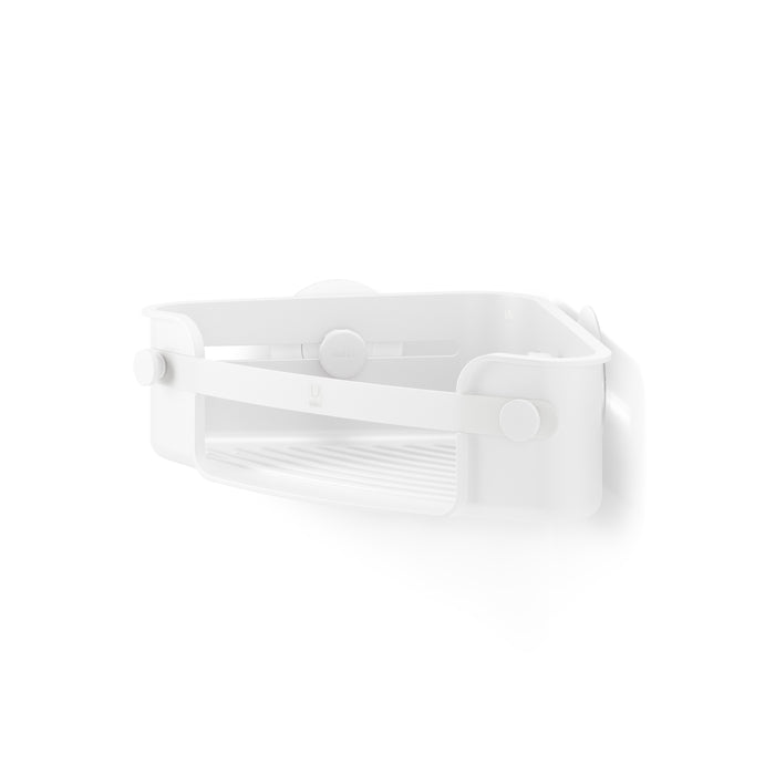 Umbra Flex Adhesive Corner Bin - Shower Caddies & Storage
