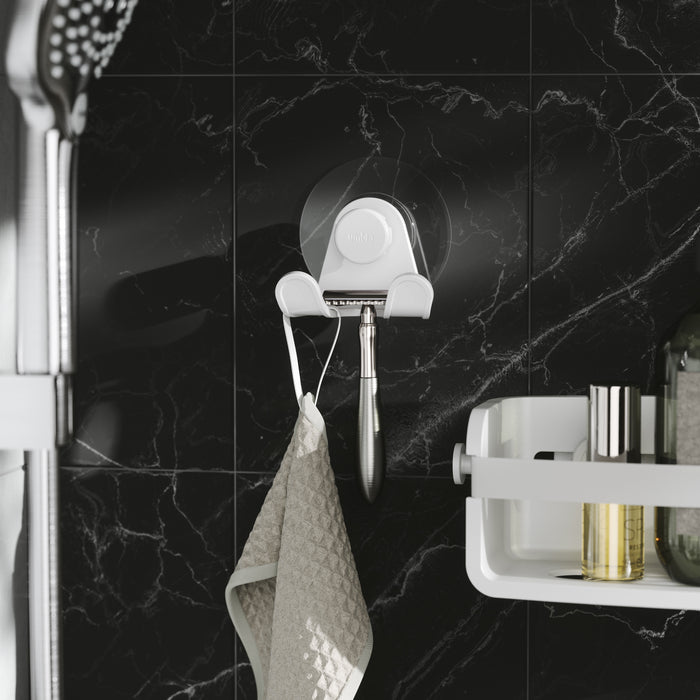 Umbra Flex Adhesive Double Hook - Bathroom Accessories