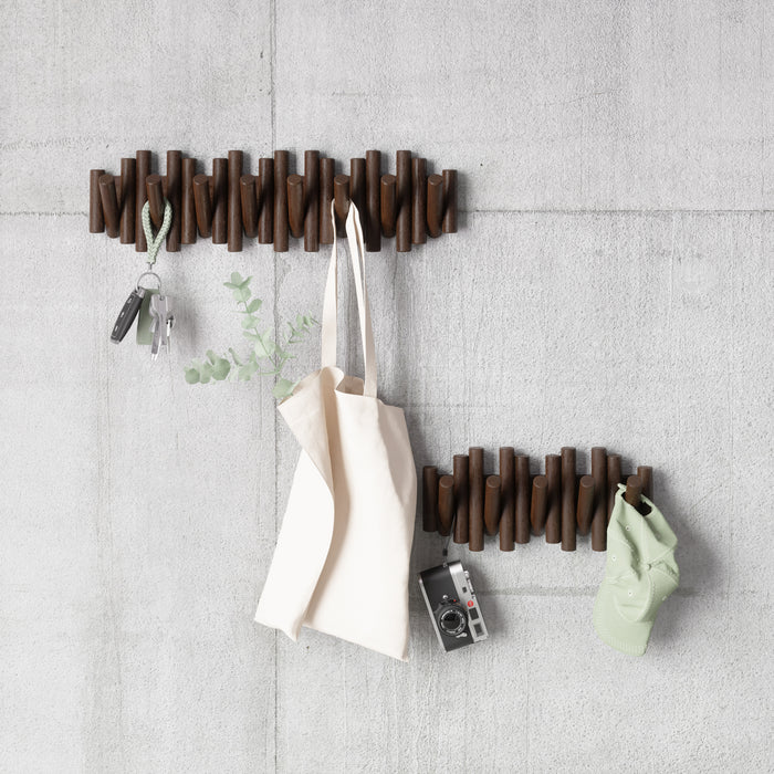 Umbra Picket 8 Wall Hook - Wall-Mount Coat Rack