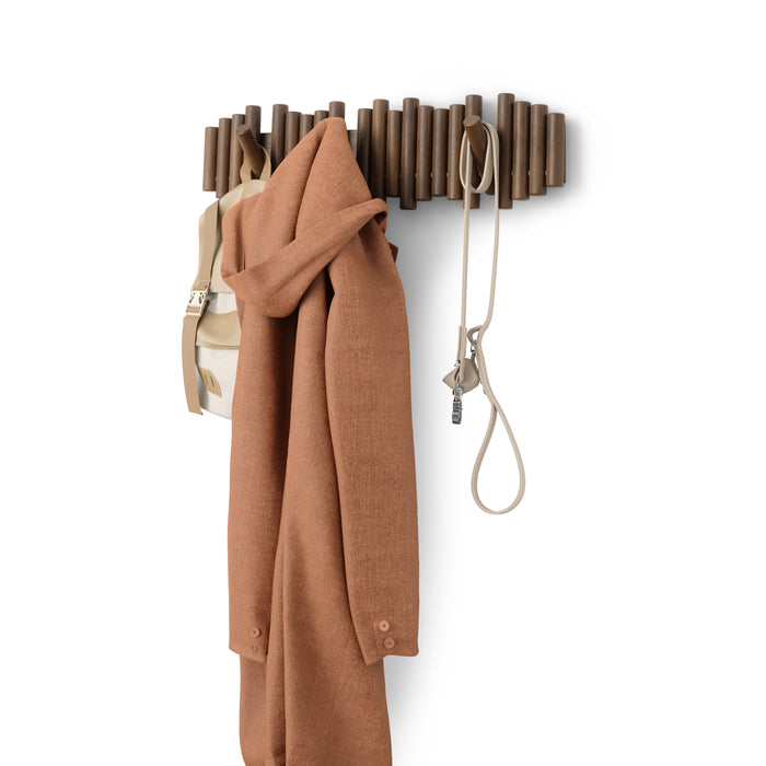 Umbra Picket 8 Wall Hook - Wall-Mount Coat Rack