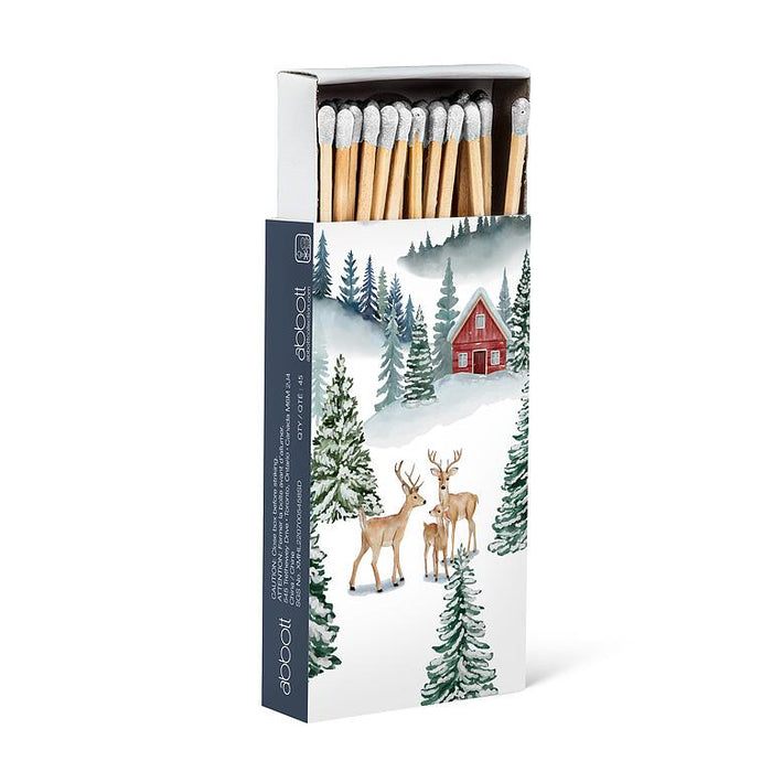 Winter Forest Matchsticks