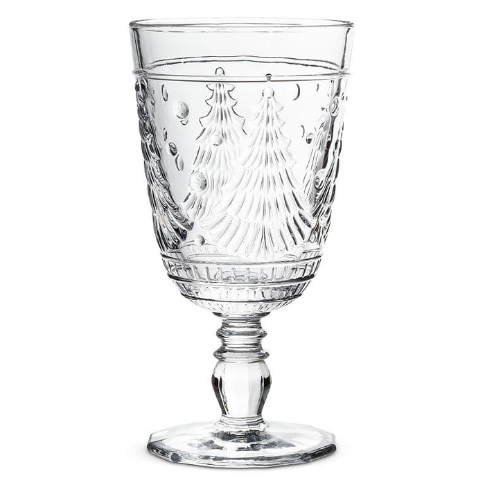 Christmas Tree 8 oz. Goblet