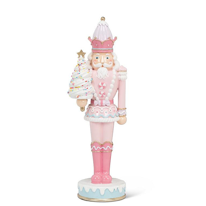 Candy Nutcracker Statue- Pink