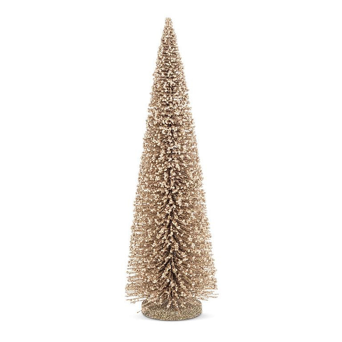 Gold Glitter Brush Tree- Large