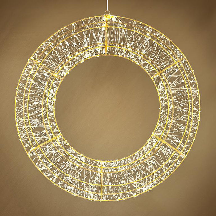 Micro LED Wreath- Large