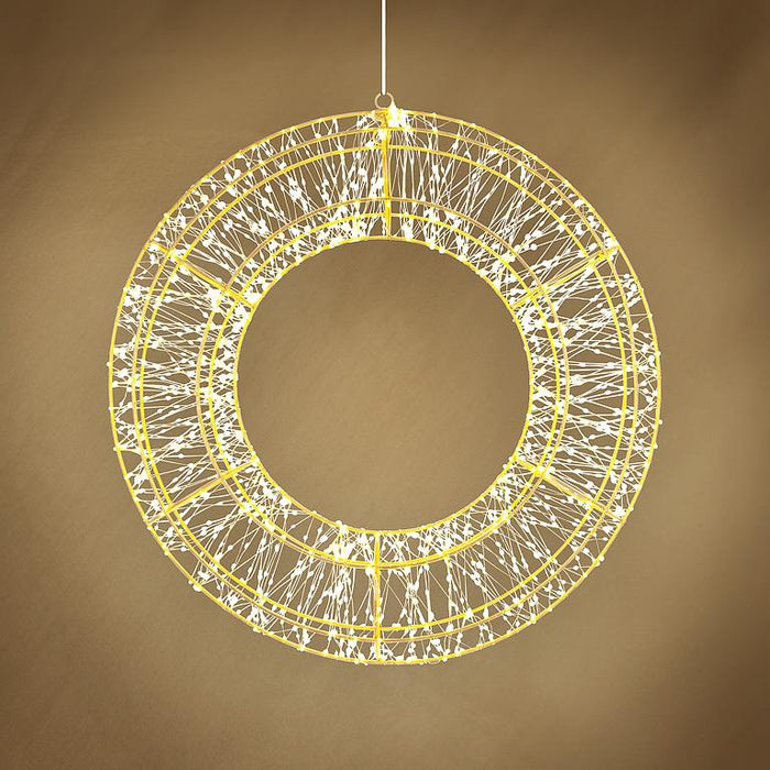 Micro LED Wreath- Medium