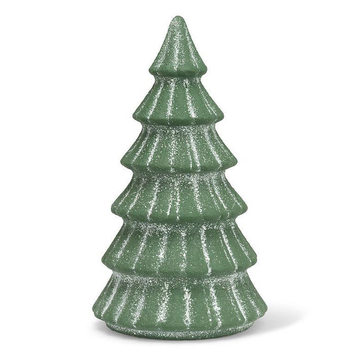 Snowy Evergreen Tree- Large