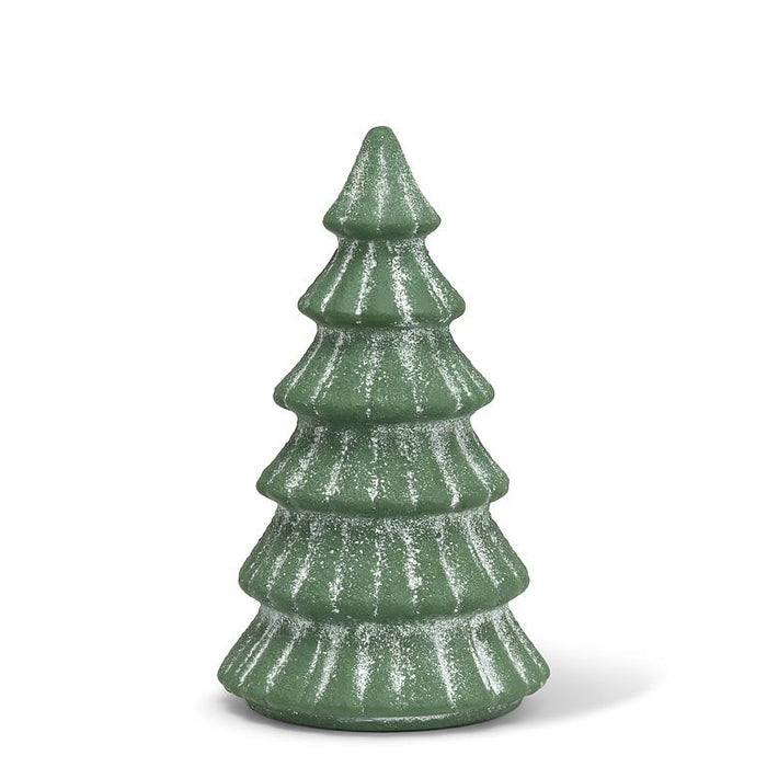 Snowy Evergreen Tree- Medium