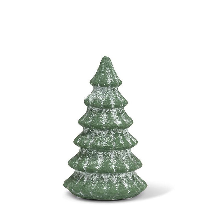Snowy Evergreen Tree- Small