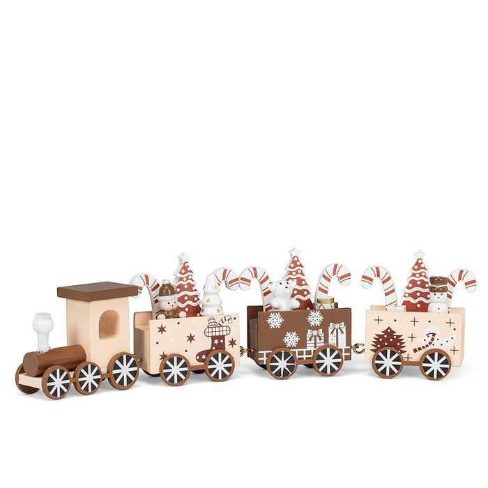 Large Holiday Train Set with Toys & Candy