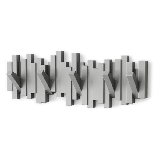 Umbra Sticks 5 Wall Hook - Gray - Wall-Mount Coat Rack