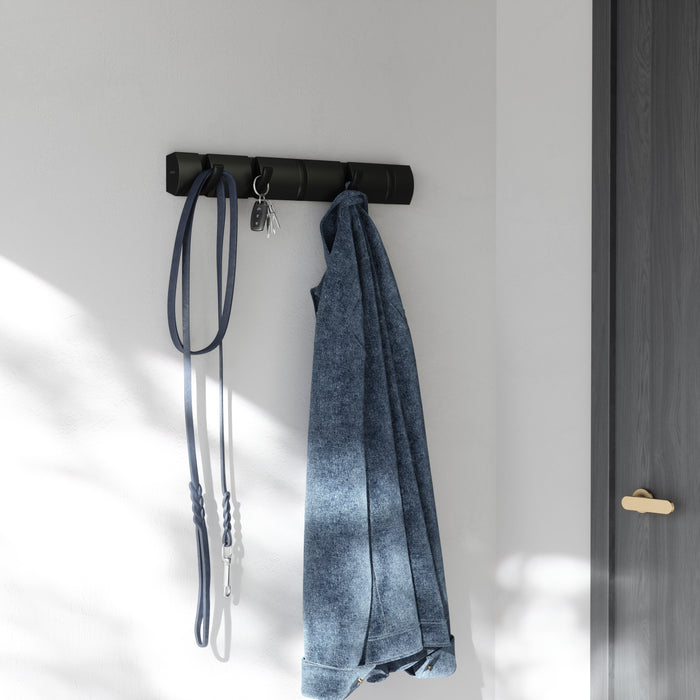 Umbra Flip 5 Wall Hook - Wall-Mount Coat Rack