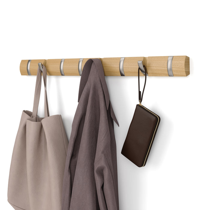 Umbra Flip 8 Wall Hook - Wall-Mount Coat Rack