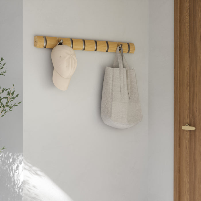 Umbra Flip 8 Wall Hook - Wall-Mount Coat Rack