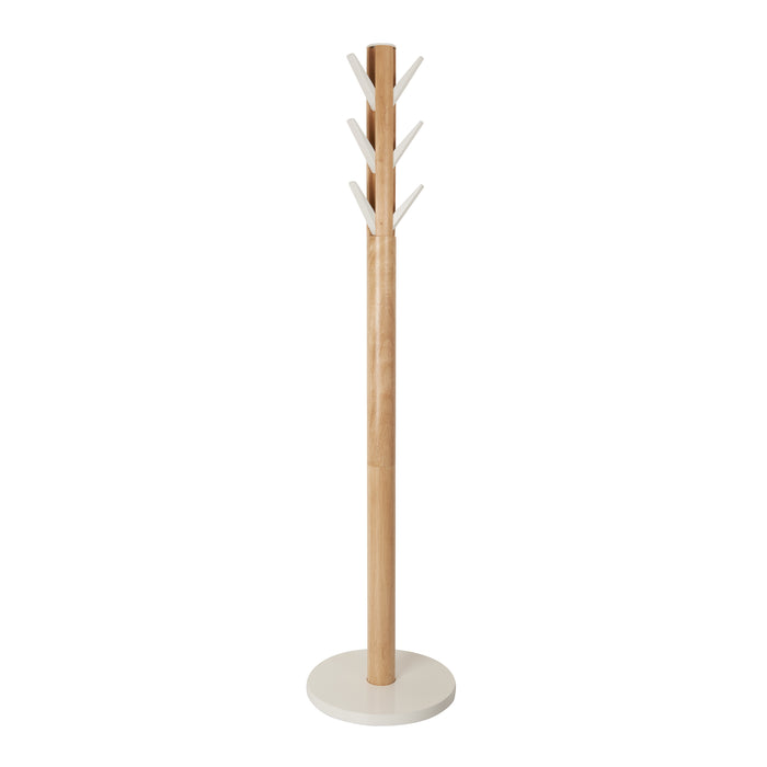 Umbra Flapper Coat Rack - White/Natural - Coat Rack