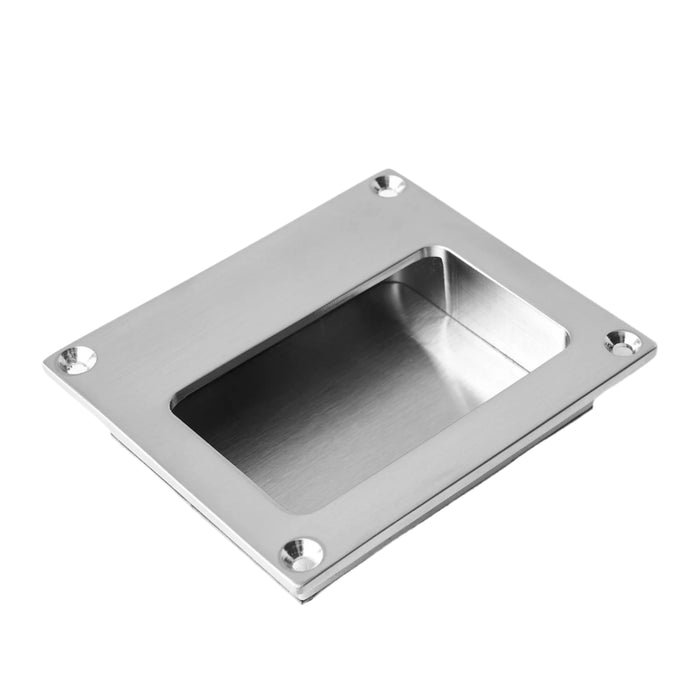 CBH345 Rectangular Flush Pull with Exposed Screws - Flush Pull