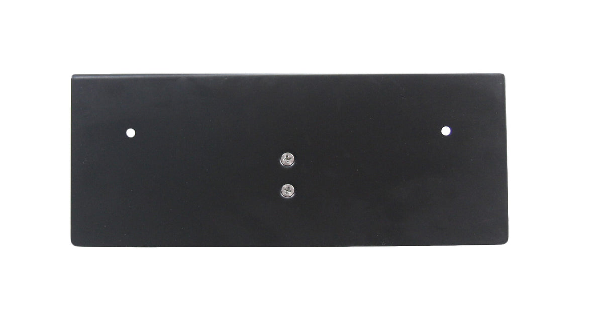 Frost 1131 Surface Mounted Double Toilet Paper Holder with Shelf, Matte Black