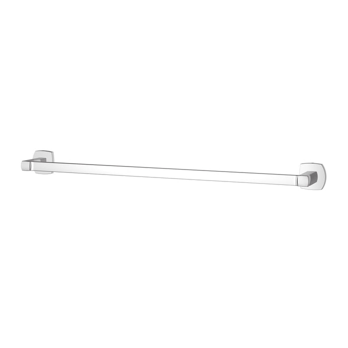 Deckard Double 24-inch Towel Bar - Polished Chrome - Towel Bar
