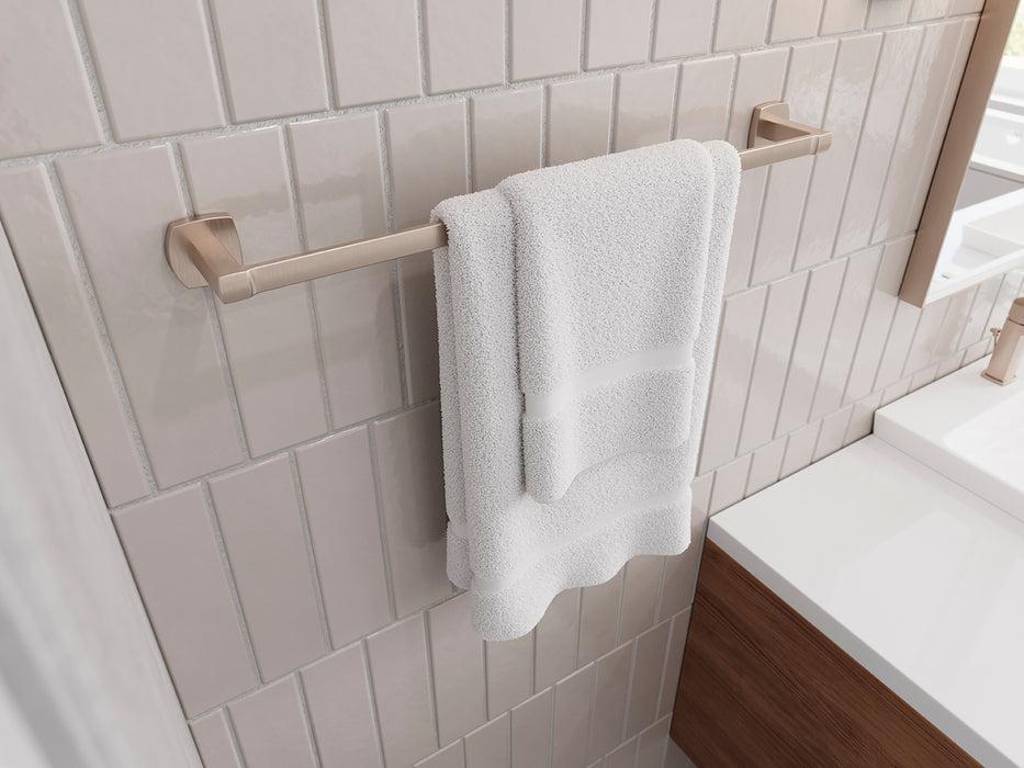 Deckard Double 24-inch Towel Bar - Towel Bar