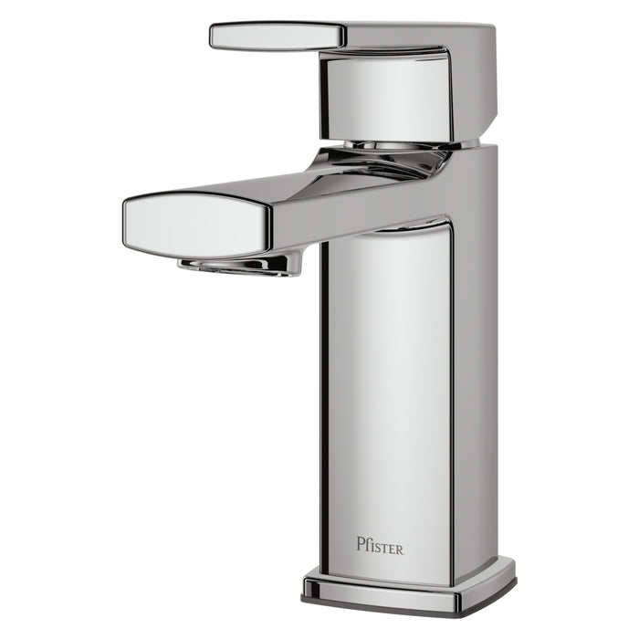 Deckard Single Control Bathroom Faucet - Polished Chrome - Single Handle