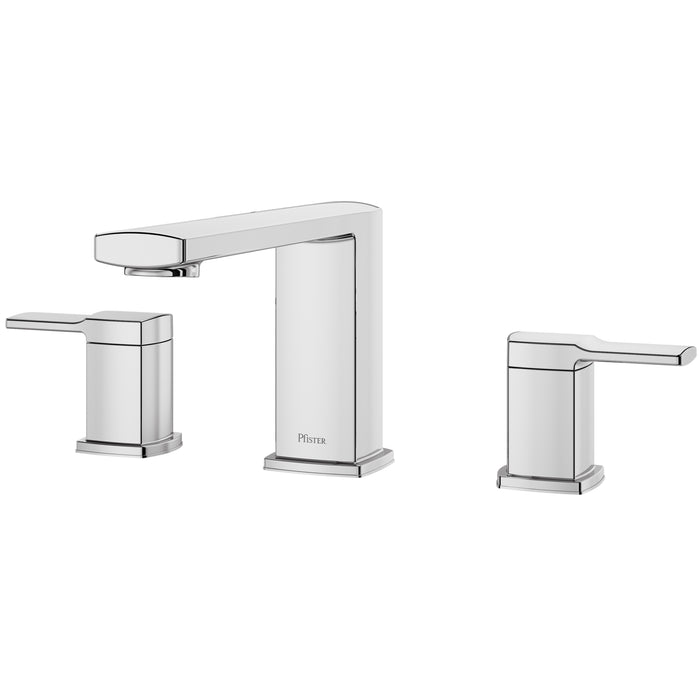 Deckard 2-Handle Roman Tub Faucet - Polished Chrome - Tub Faucet