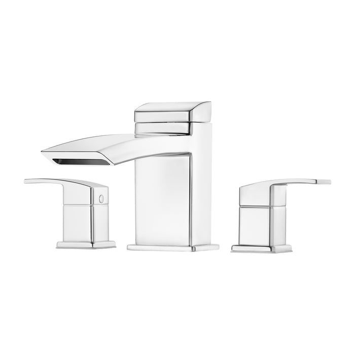 Kenzo 2-Handle Roman Tub Faucet - Polished Chrome - Tub Faucet