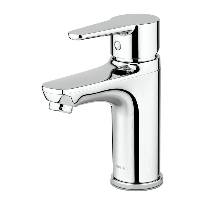Pfirst Modern Single Control Bathroom Faucet - Polished Chrome - Single Handle