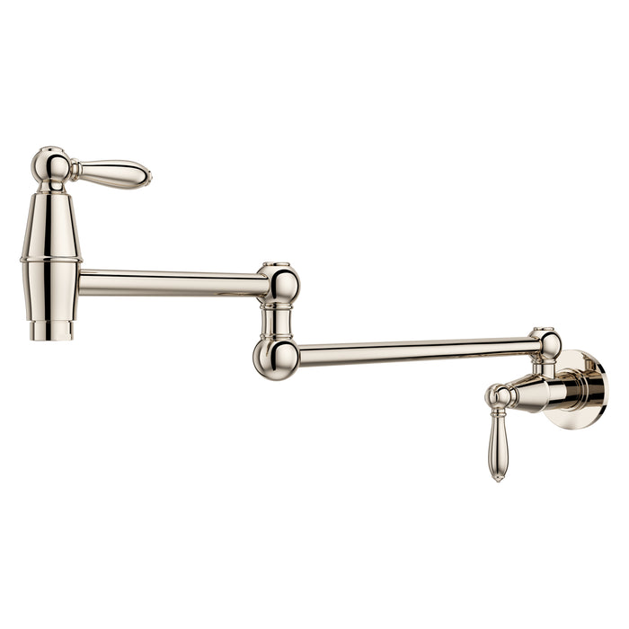 Port Haven Pot Filler - Polished Nickel - Pot Filler