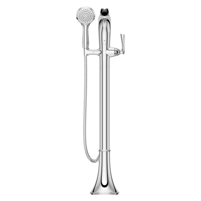 Rhen Free-Standing Tub Filler - Polished Chrome - Tub Filler