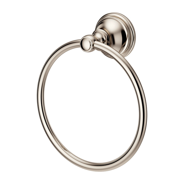 Tisbury Towel Ring - Polished Nickel - Towel Ring