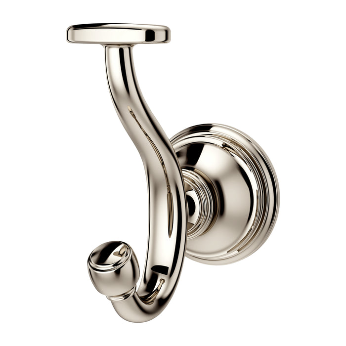 Tisbury Robe Hook - Polished Nickel - Robe Hook