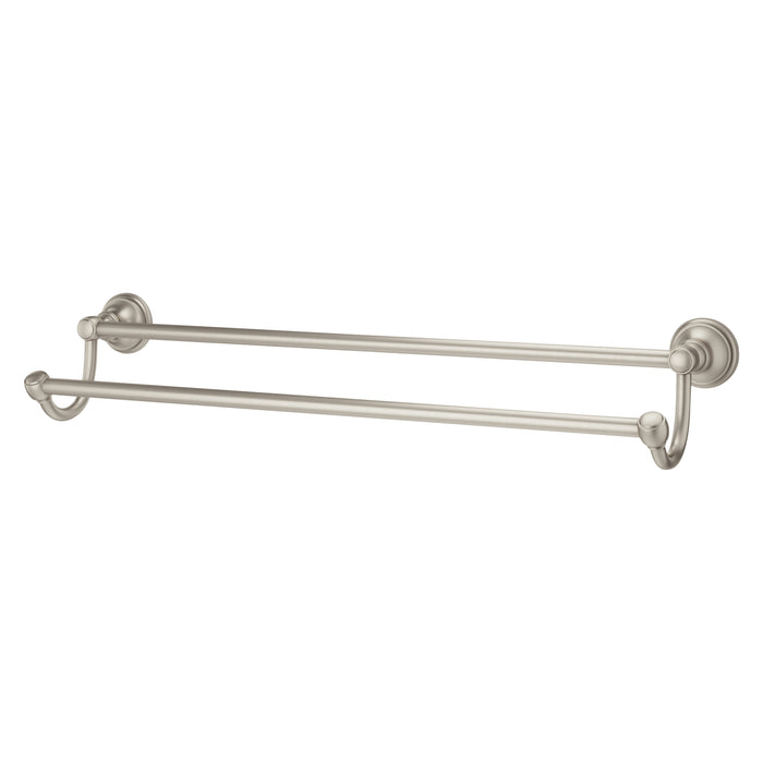 Tisbury 24-inch Double Towel Bar - Brushed Nickel - Towel Bar