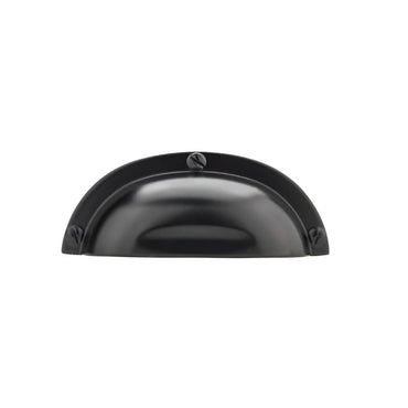 6440 Traditional Metal Cup Pull - Matte Black / 3’’ - Cup Pull