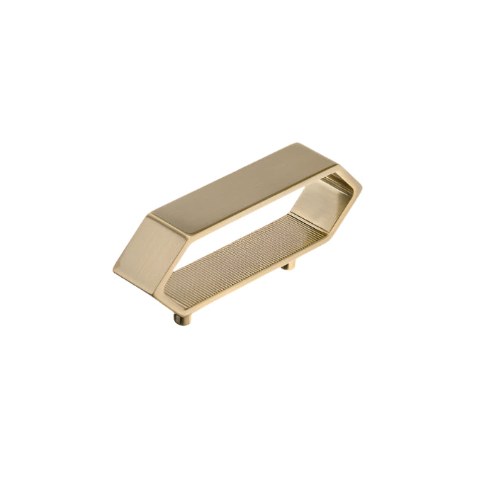 5465 Modern Metal Pull - Lima Gold / 1’’ - Cabinet Pull