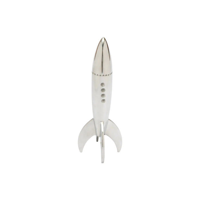 Rush Decorative Rocket Accessory – Polished Silver