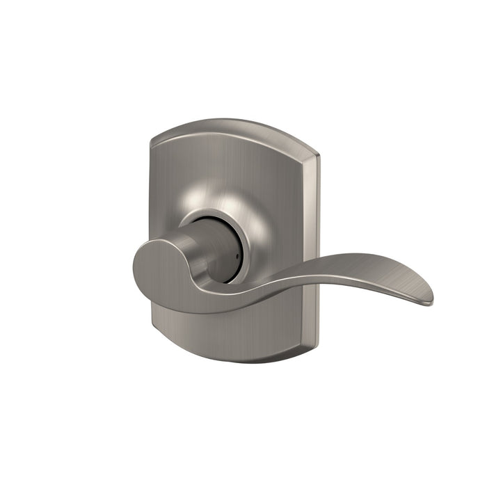 Accent Passage Lever - Satin Nickel - Passage Lever