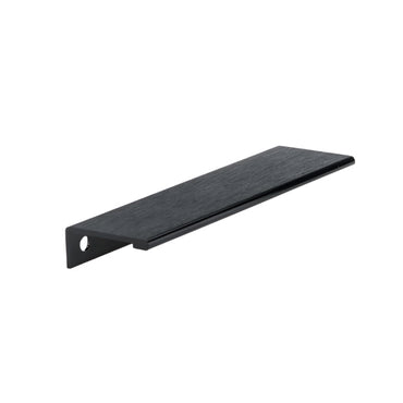 Richelieu 9898 Modern Aluminum Edge Pull - Brushed Black / 1’’ - Edge Pull