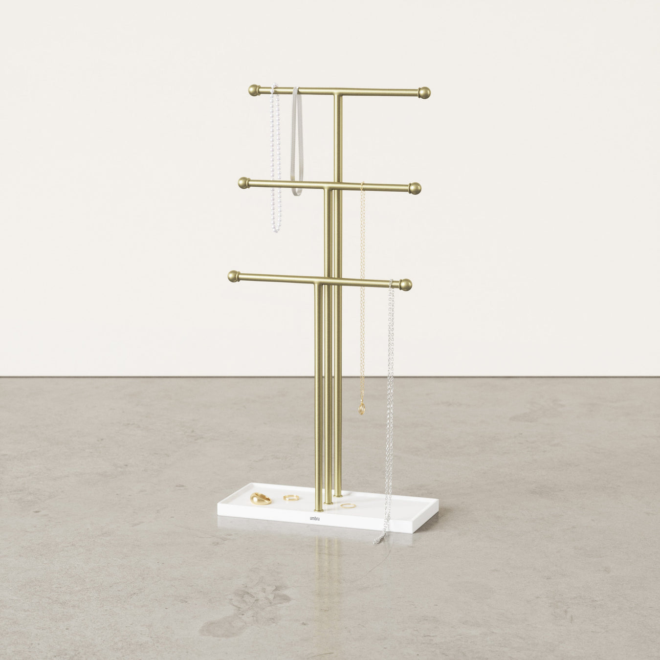 Jewellery organizers collection – Umbra Trigem, Trigg and Tesora jewellery stands, trays and wall displays for bedrooms and vanities