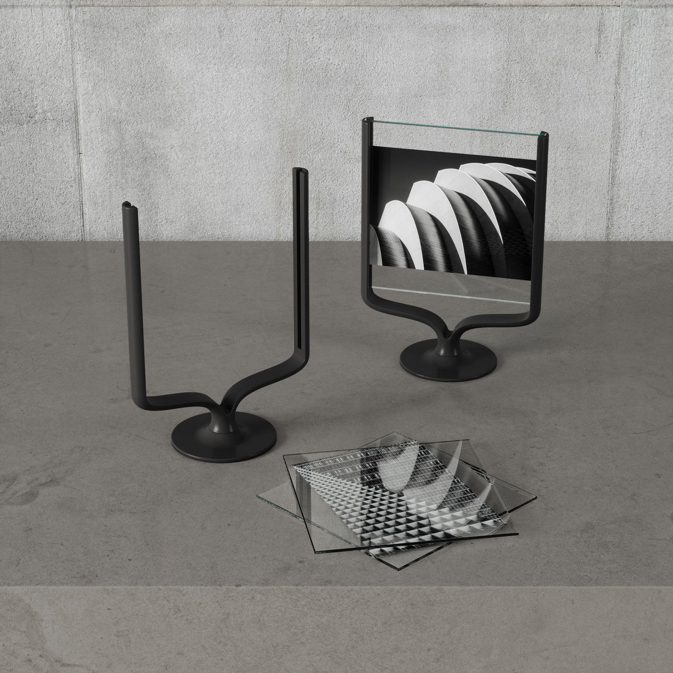 Picture frames collection – Umbra Wishbone, Trigg and Gallery wall frames in metal and wood finishes for desks and walls