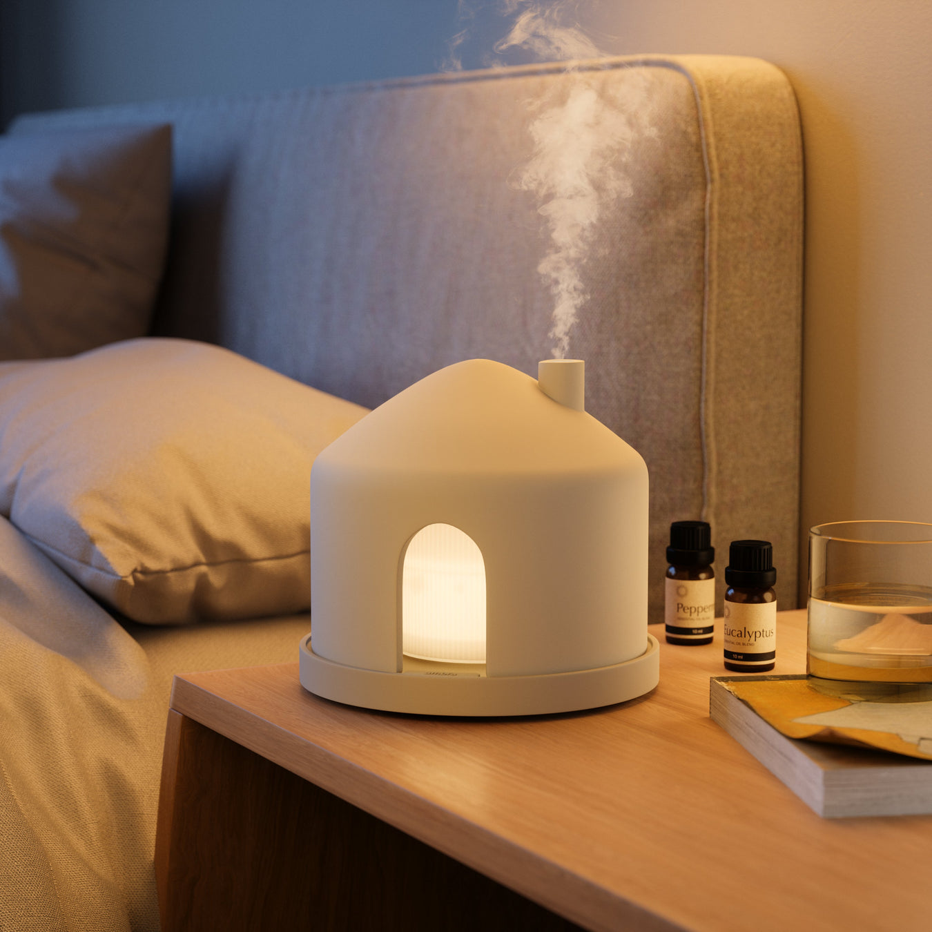 Home fragrance collection – Umbra Casita ultrasonic diffusers, reed diffusers and essential oil accessories for bedrooms and living rooms