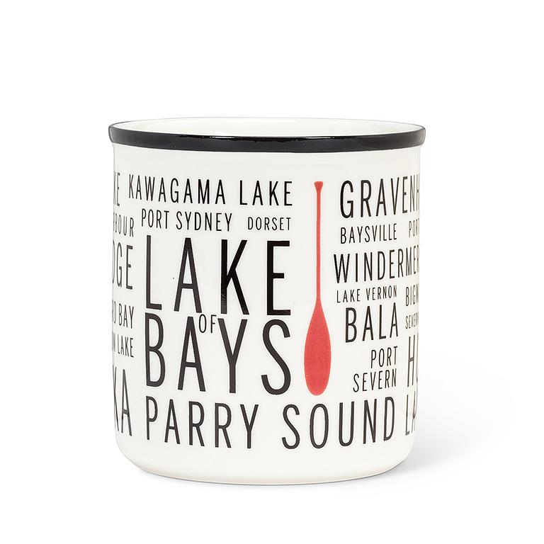 Coffee and tea collection – Muskoka Lakes ceramic mugs, travel mugs and novelty coffee mugs for everyday use and gifting