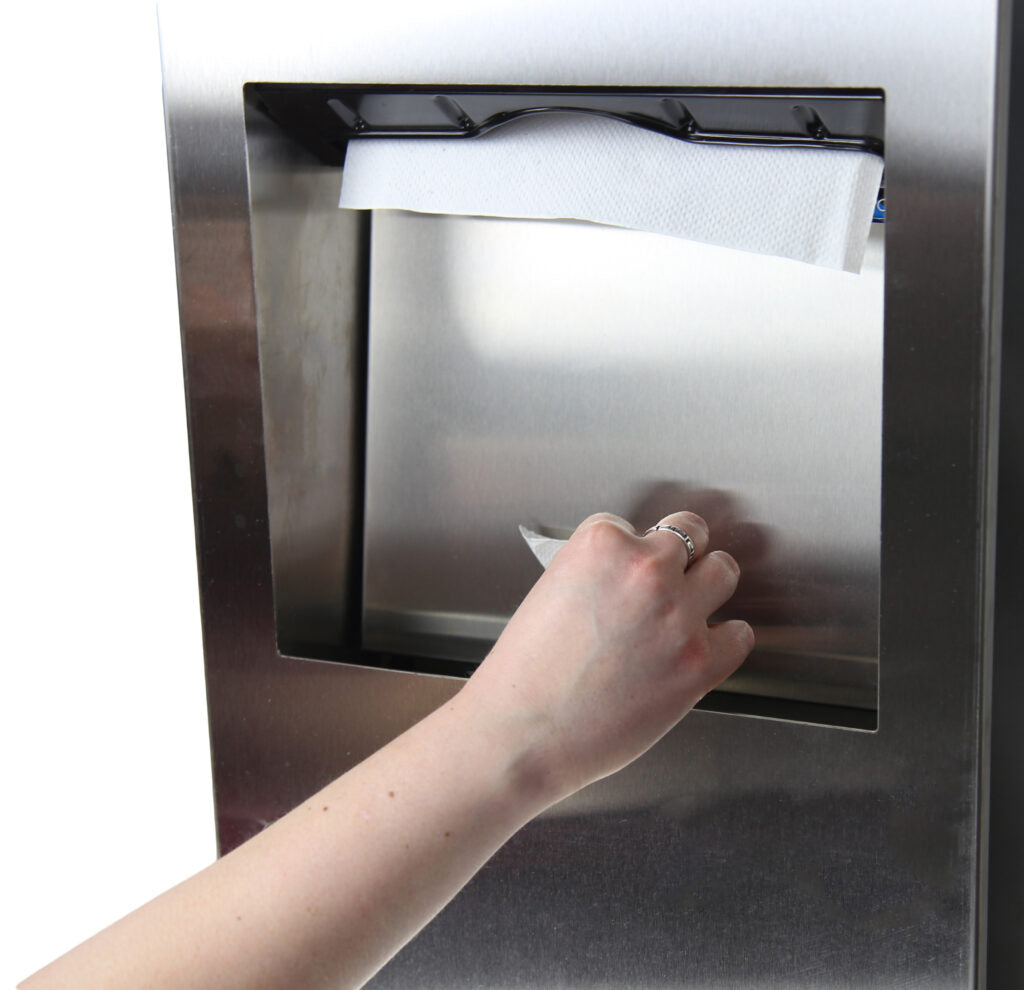 Commercial toilet paper dispensers collection – Frost stainless steel single and jumbo roll toilet paper dispensers and seat cover dispensers for commercial washrooms