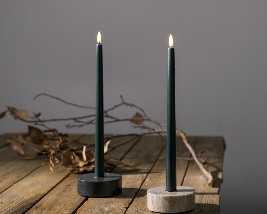 Candles and accessories collection – Renwil taper and votive candle holders, Abbott votives and fragrance accessories for dining and entertaining
