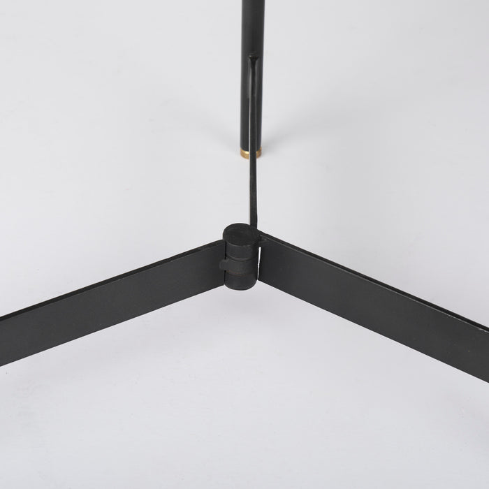 Marquisa Round Nesting Side Tables, Set of 2 – Light Brown & Black